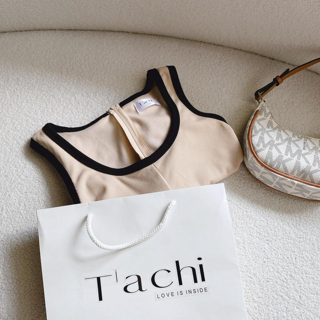 JUMPSUIT BABY NUDE VIỀN ĐEN