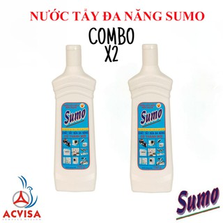 Combo 2 Chai Nước Tẩy Đa Năng Sumo 700Gr