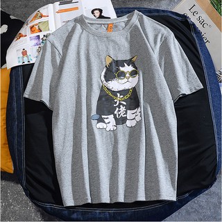 Áo thun unisex Rich Cat cá tính