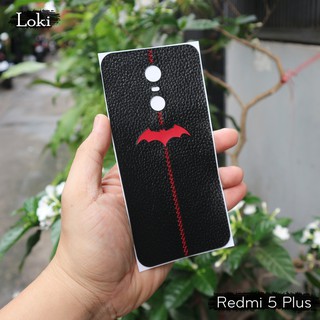 Dán da Xiaomi Redmi Note 5 theo yêu cầu