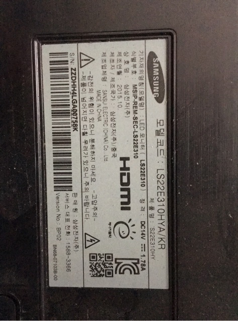 Main nguồn màn hình Samsung LS22E310