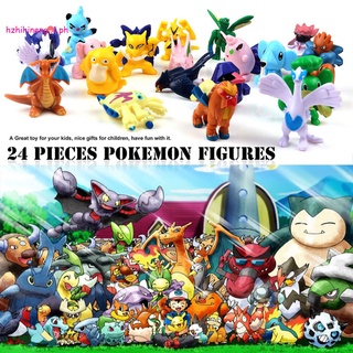Set 24 Mô Hình Đồ Chơi Pokemon Mini 2-3cm Hzn01