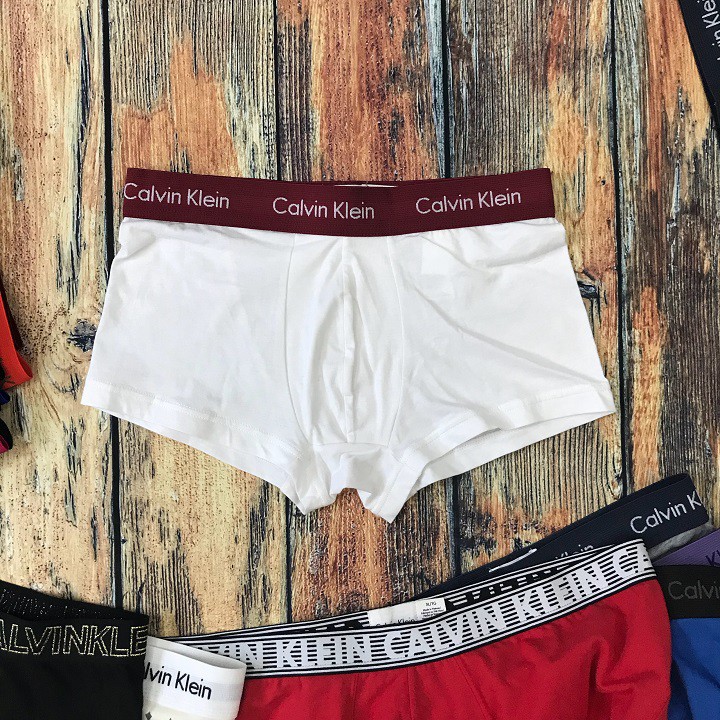 Quần boxer nam hàng hiệu Calvin Klein CK màu trắng