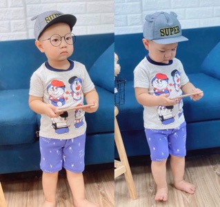 Combo 4 bộ bé trai