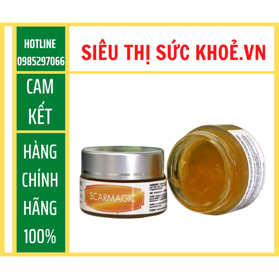 SCARMAGIC [CHÍNH HÃNG]  SCAR MAGIC LÀM MỜ VẾT THÂM VẾT SẸO