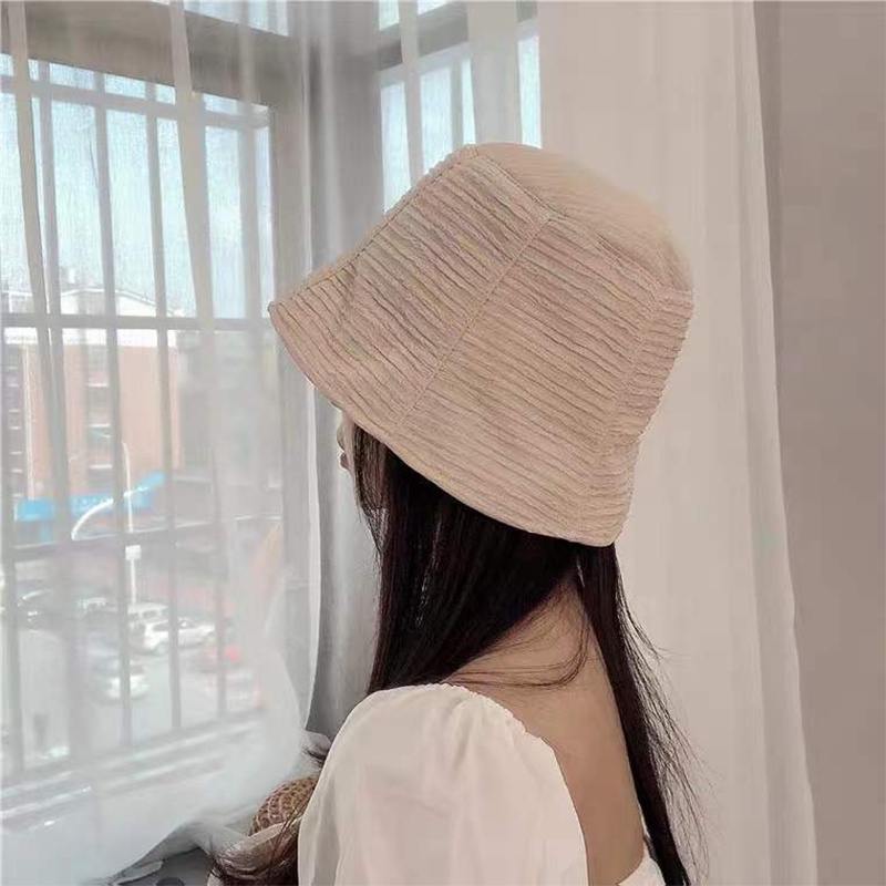 Mộc® Mũ bucket chất liệu vải nhún thời trang phong cách