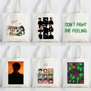 Exo Don 't Fight The Feeling Túi đeo vai thời trang Hàn Quốc EXO Fan