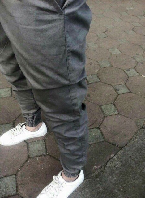 [NAM] Quần Jogger Kaki Khóa Zip hàng có sẵn form 45-90kg
