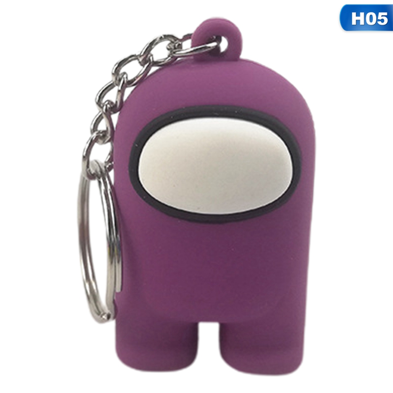 Móc khóa kiểu dáng nhân vật trong game Among Us