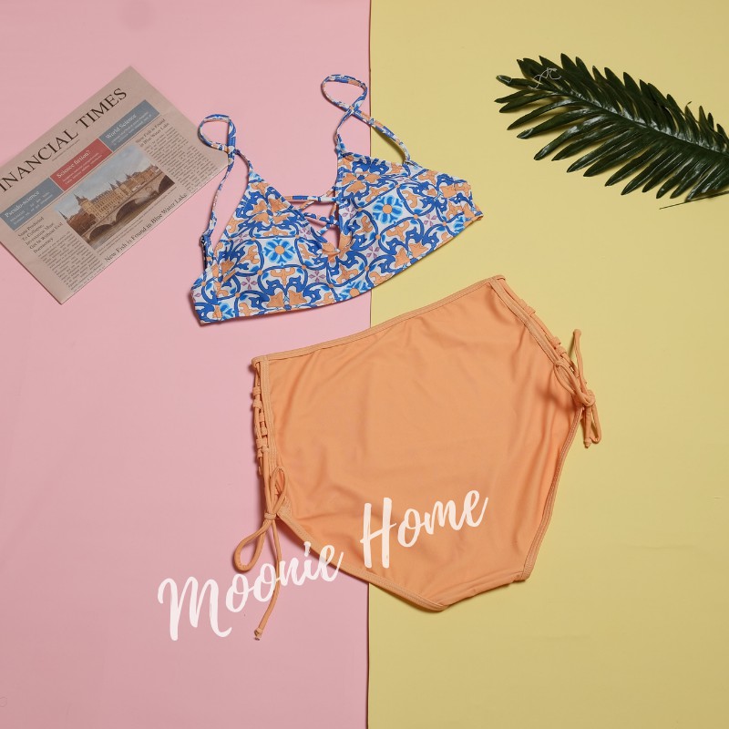 Bikini Nữ 2 Mảnh, Đồ Bơi, Áo Tắm Đi Biển Đẹp Họa Tiết Thổ Cẩm Mã BN-218 | BigBuy360 - bigbuy360.vn