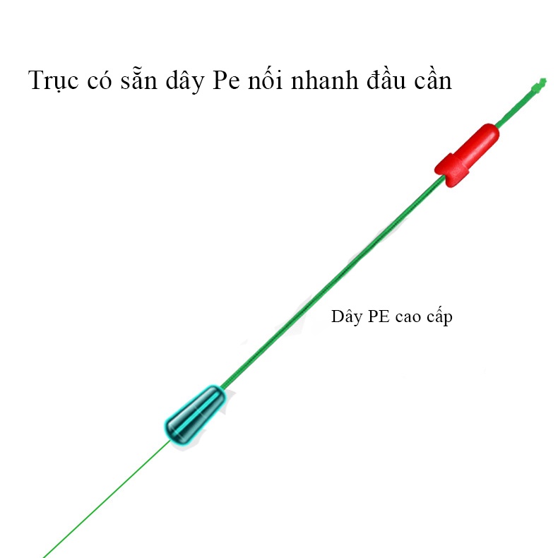 Trục Câu Đài Buộc sẵn Cao Cấp AA66 - AA83