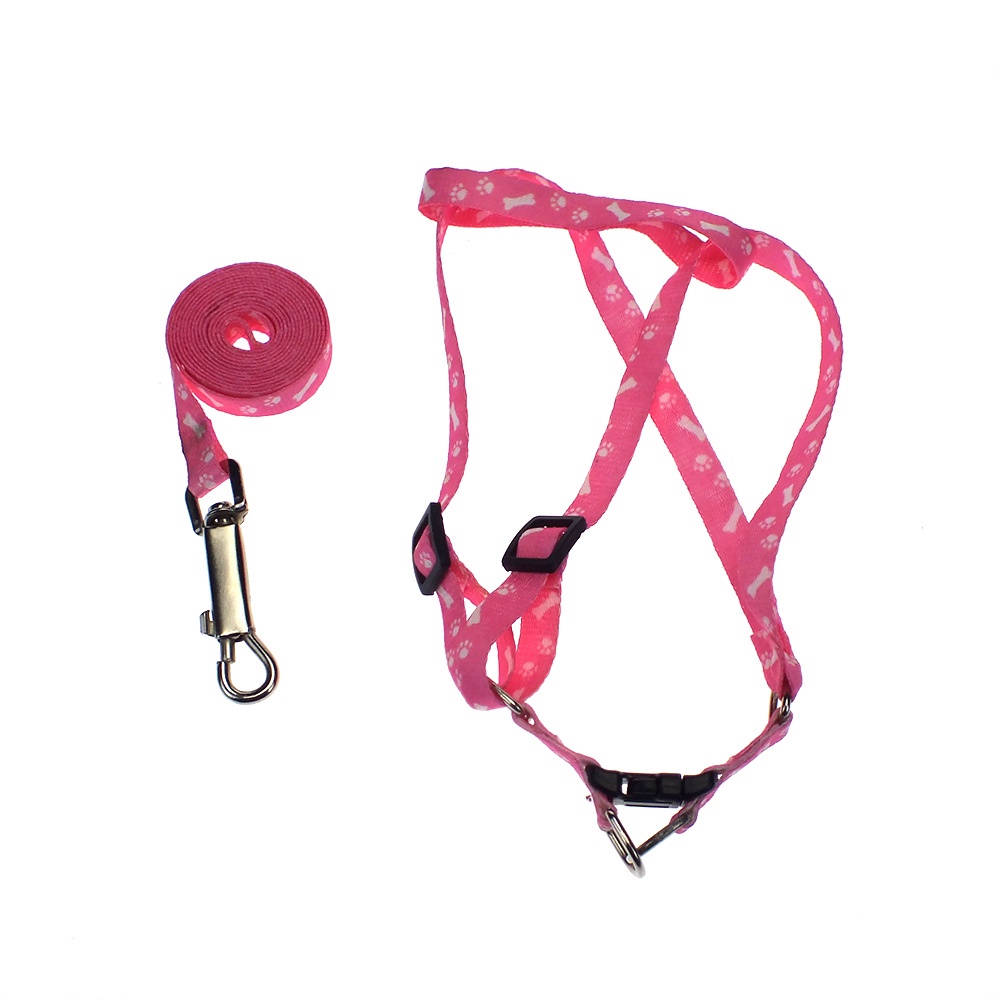 Bộ dây xích an toàn cho chó giá rẻ dành cho chó nhỏ Dây nịt nhả nhanh Nylon