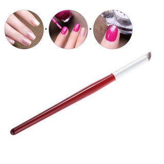 Cọ ombre cán gỗ , cọ làm omber đầu tròn