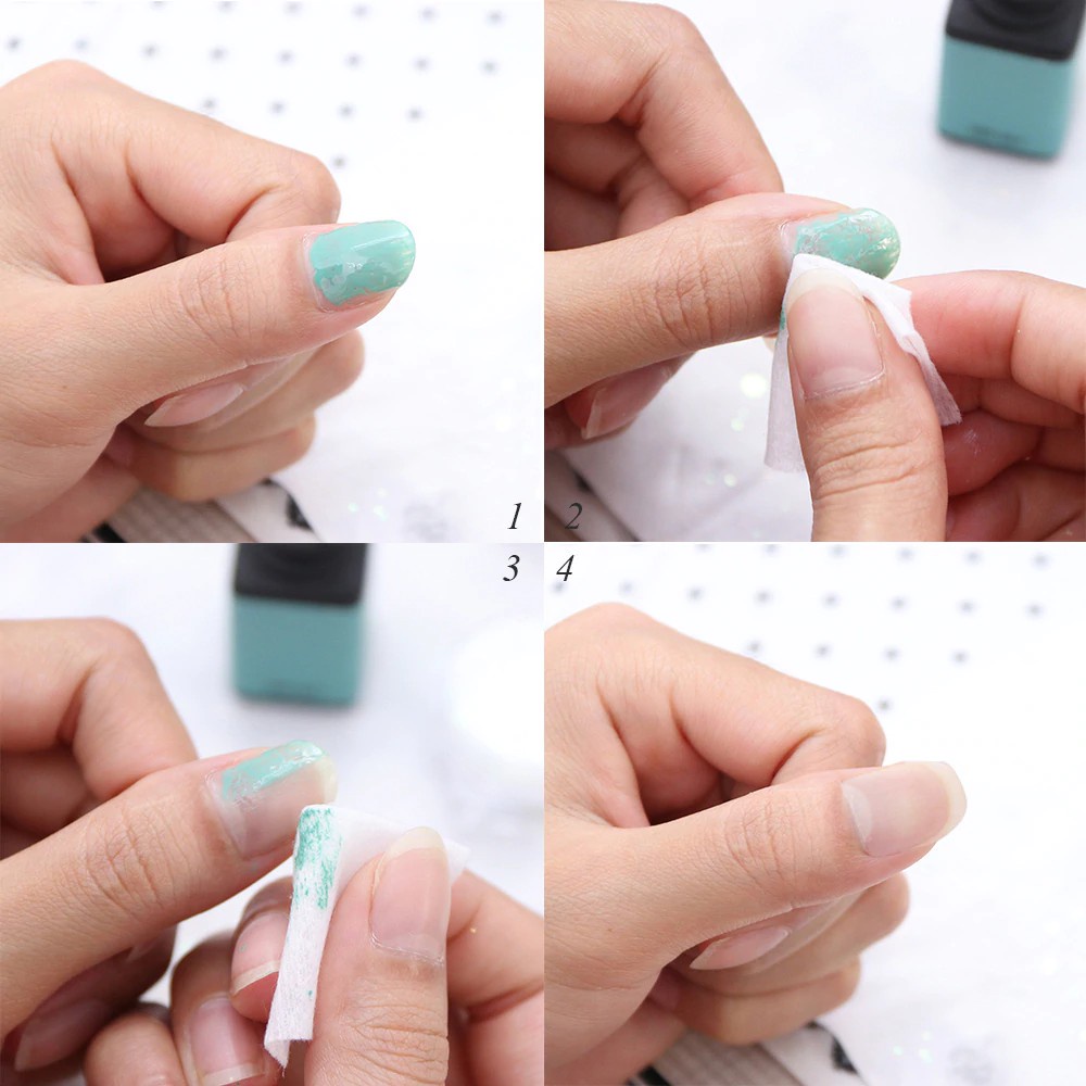 Giấy lau gel nail, giấy lau gel cứng mềm mại êm ái không rụng lông