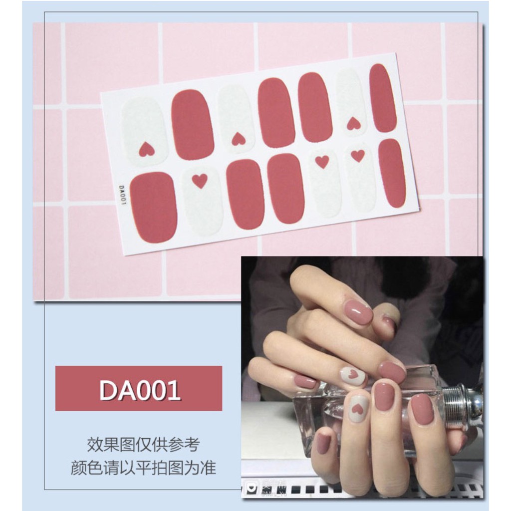 Bộ sticker dán móng tay Mix #3