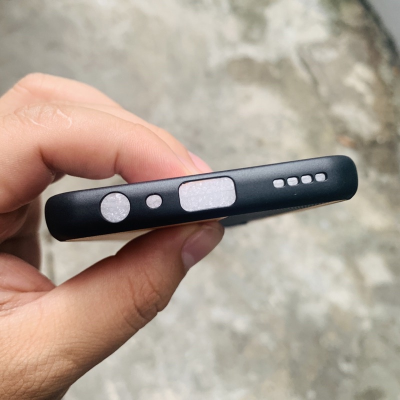 Realme GT GTNeo GT neo 2T Neo flash Q3 Pro ốp lưng Carbon đen Da PU  chống bám vân tay bảo vệ Camera sau chống sốc