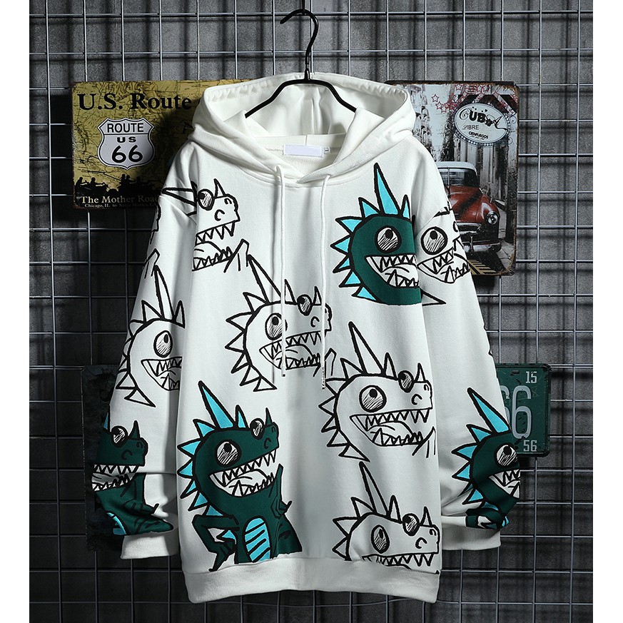 Áo Hoodies Nam Dài Tay Có Mũ In Họa Tiết Khủng Long Phong Cách Trẻ Trung Thời Trang Zenkonu TOP NAM 1000128 | BigBuy360 - bigbuy360.vn