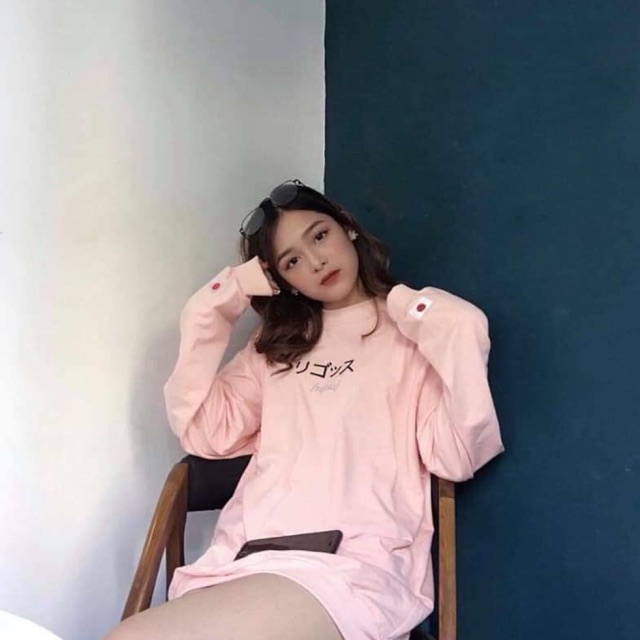 Áo Sweater pink pink