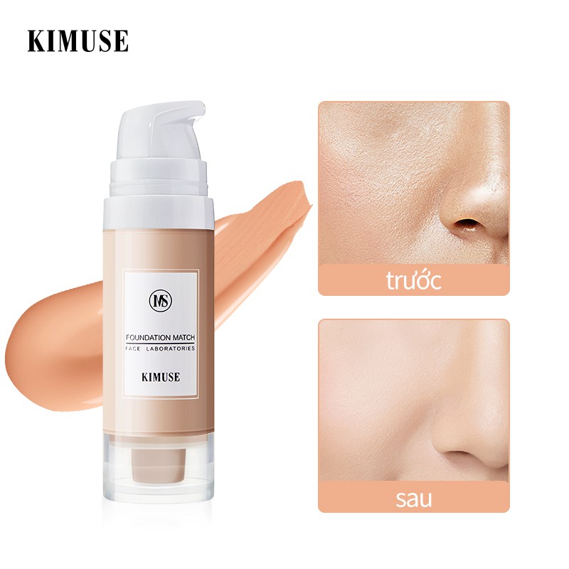 Kem nền KIMUSE dạng lỏng chống nước lâu trôi 20g | BigBuy360 - bigbuy360.vn