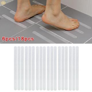 Set 6/18 Miếng Dán Trong Suốt Chống Trượt Cho Sàn Nhà Tắm