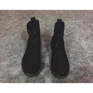 [GIÀY DA LỘN CAO CỔ DR-CLASSIC CHỐNG NƯỚC] - MÀU ĐEN