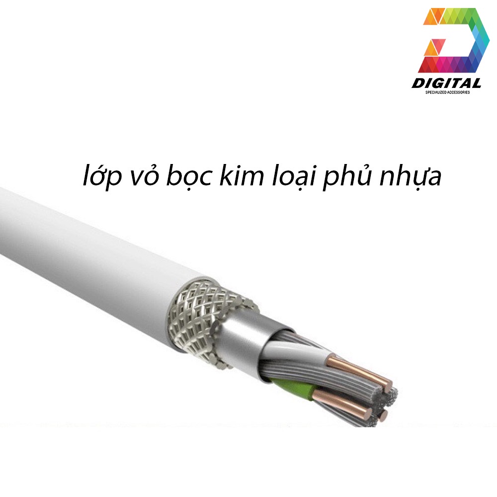 Cáp Sạc Pisen Chính Hãng Dài 1 Mét Dành Cho IPtablet Táo