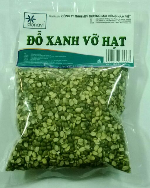 [Mã 156FMCGSALE hoàn 8% đơn 500K] Đậu xanh vỡ (500gr sạch vỏ và còn vỏ) | BigBuy360 - bigbuy360.vn