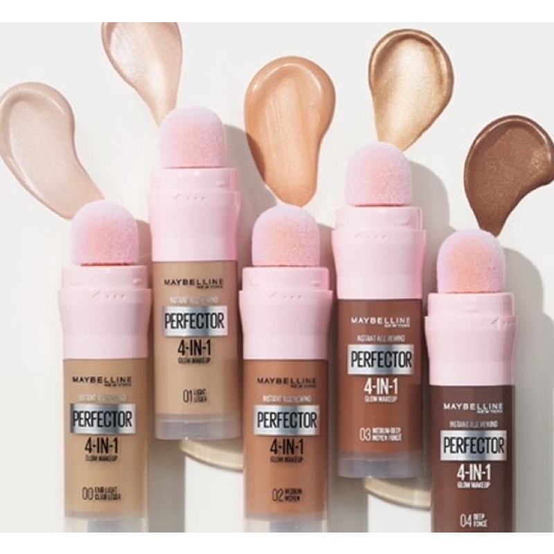 Kem nền lì Maybelline Instant Age Rewind Perfector 4 in 1dành cho da dầu
