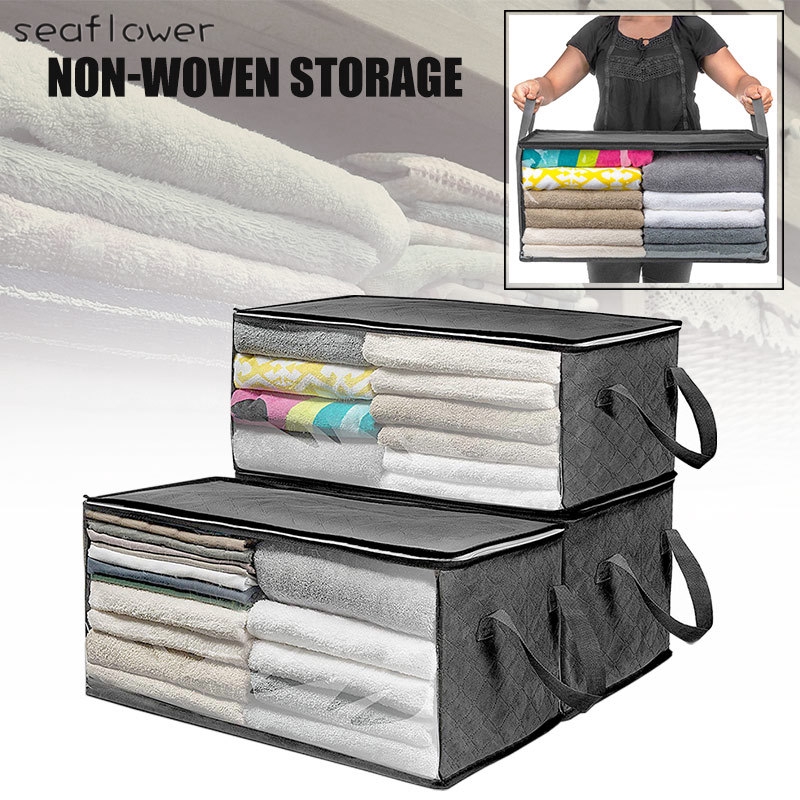 Túi Đựng Chăn Mền Có Khóa Kéo Tiện Lợi