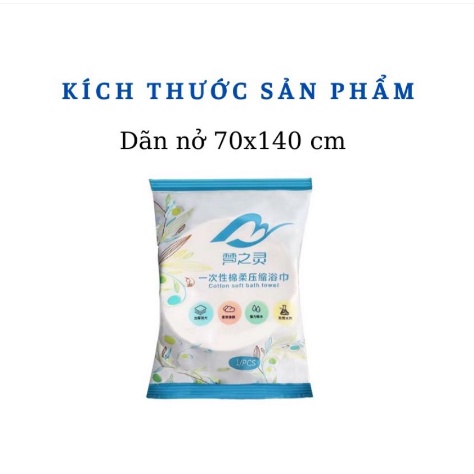 Khăn Tắm Du Lịch siêu tiện dụng DẠNG NÉN