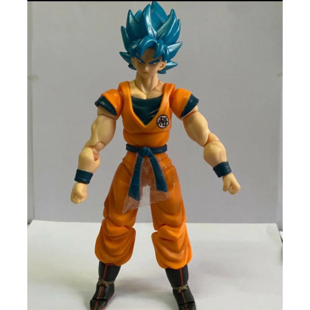 [Hàng có sẵn-Xả hàng tăng doanh số] Mô hình Goku Blue khớp cử động, sắc nét từng chi tiết