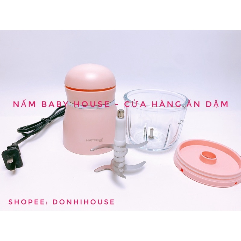 Máy xay đa năng Hattiecs 6 lưỡi , 8 lưỡi xay dùng cho bé ăn dặm và nhà bếp