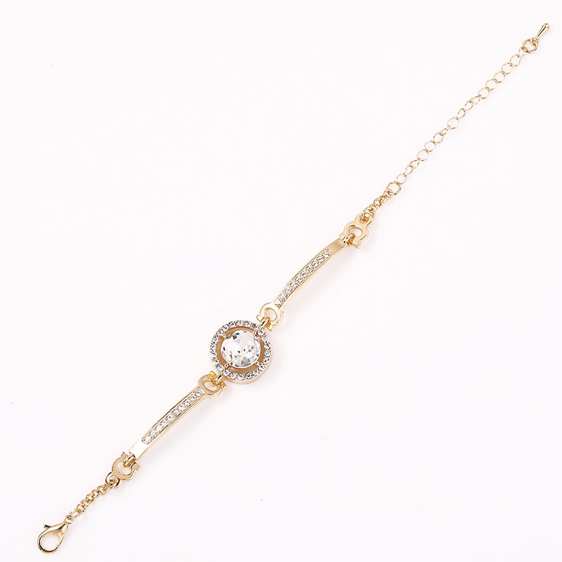 Vòng Tay Đính Đá zircon Họa Tiết Trái Tim Thời Trang Cao Cấp Cho Nữ