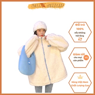 [ Có Ảnh Thật ] Siêu Phẩm Áo Khoác Lông Cừu Pichi Cực Ấm Hot Trend