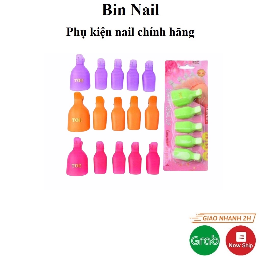 Kẹp Ủ Tháo Gel Móng Chân