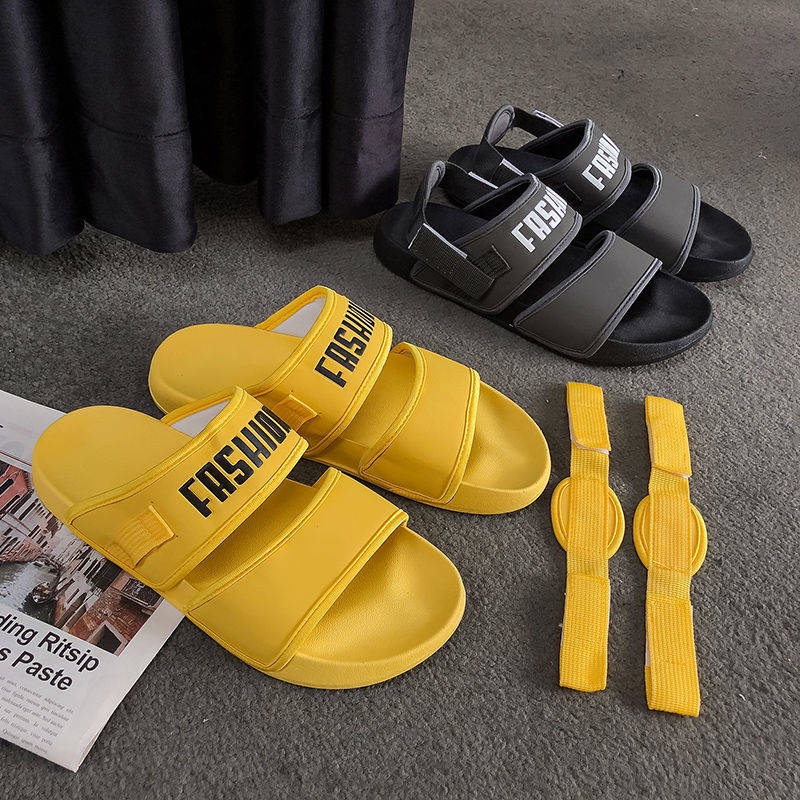 Dép nam cao cấp Sandal Thiết Kế Mới Thời Trang Mùa Hè Theo Phong Cách Hàn Quốc Dành Cho Cặp Đôi