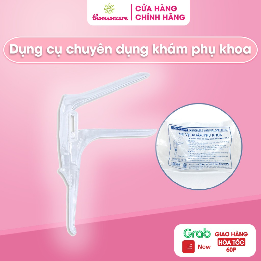 Combo 10 Mỏ vịt nhựa khám phụ khoa - Tiệt trùng - An toàn