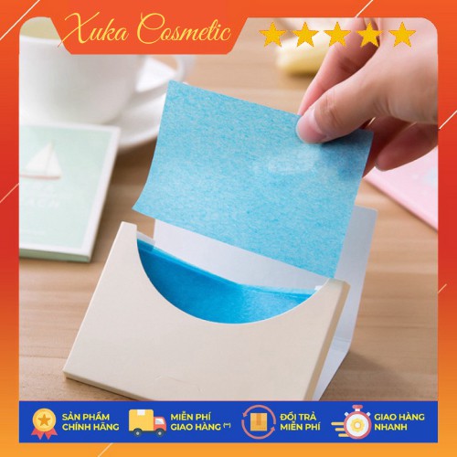 Giấy thấm dầu da mặt  50 miếng nội địa trung Xuka cosmetic | BigBuy360 - bigbuy360.vn