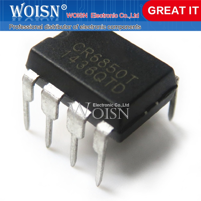 10 Chiếc cr6850 cr6850t dip-8 Còn Hàng