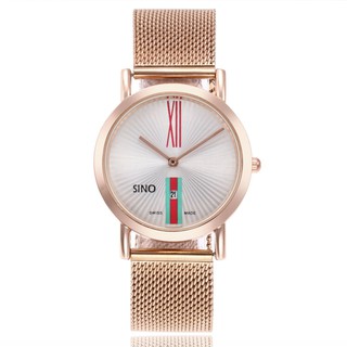 Đồng hồ nữ SINO SI8899 dây thép
