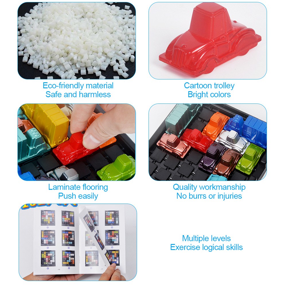 Bộ đồ chơi mô phỏng an toàn giao thông dành cho bé tư duy giờ cao điểm