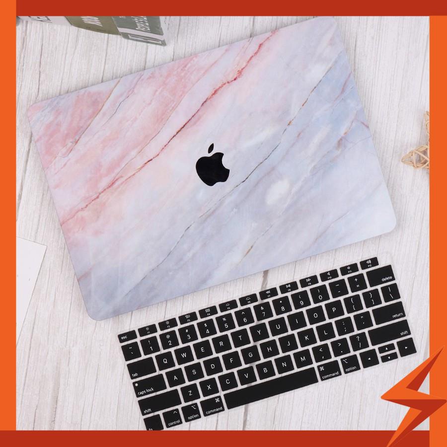 [4-in-1] Ốp Macbook, Case Macbook Hình Đá Granite ( Tặng Lót Bàn Phím Macbook Đen, Nút Bụi , Kẹp Chống Gẫy Sạc)