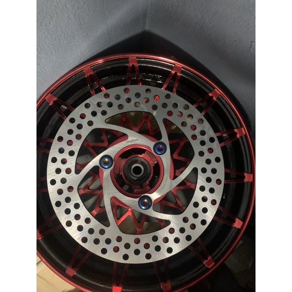 Combo ghi đông rizoma 28mm trung quốc tặng cùm nâng cho xe điện