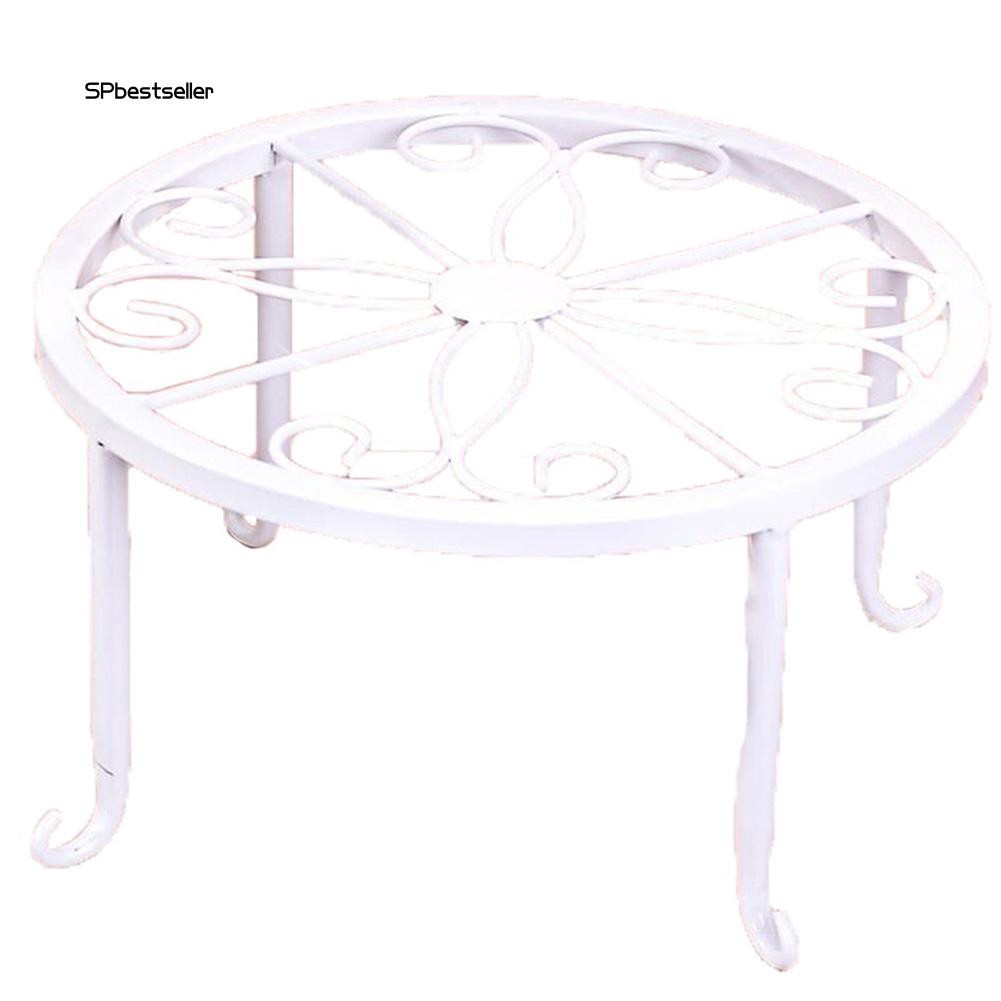 Giá để chậu hoa bằng sắt sang trọng dùng để trang trí