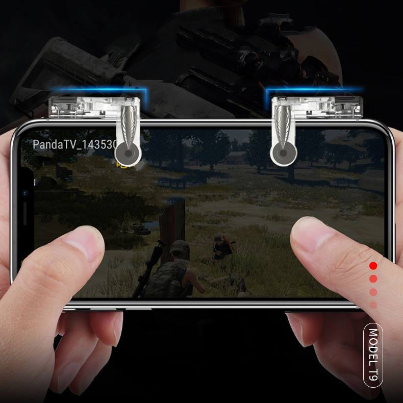 Bộ 2 nút chơi game PUBG T9 Freefire ROS mobile