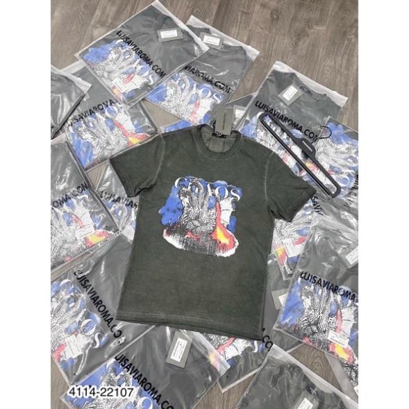 Áo Phông Nam DSQ In Hình Siêu Đẹp - Áo Thun Nam DSQ Chất Cotton Siêu Mát