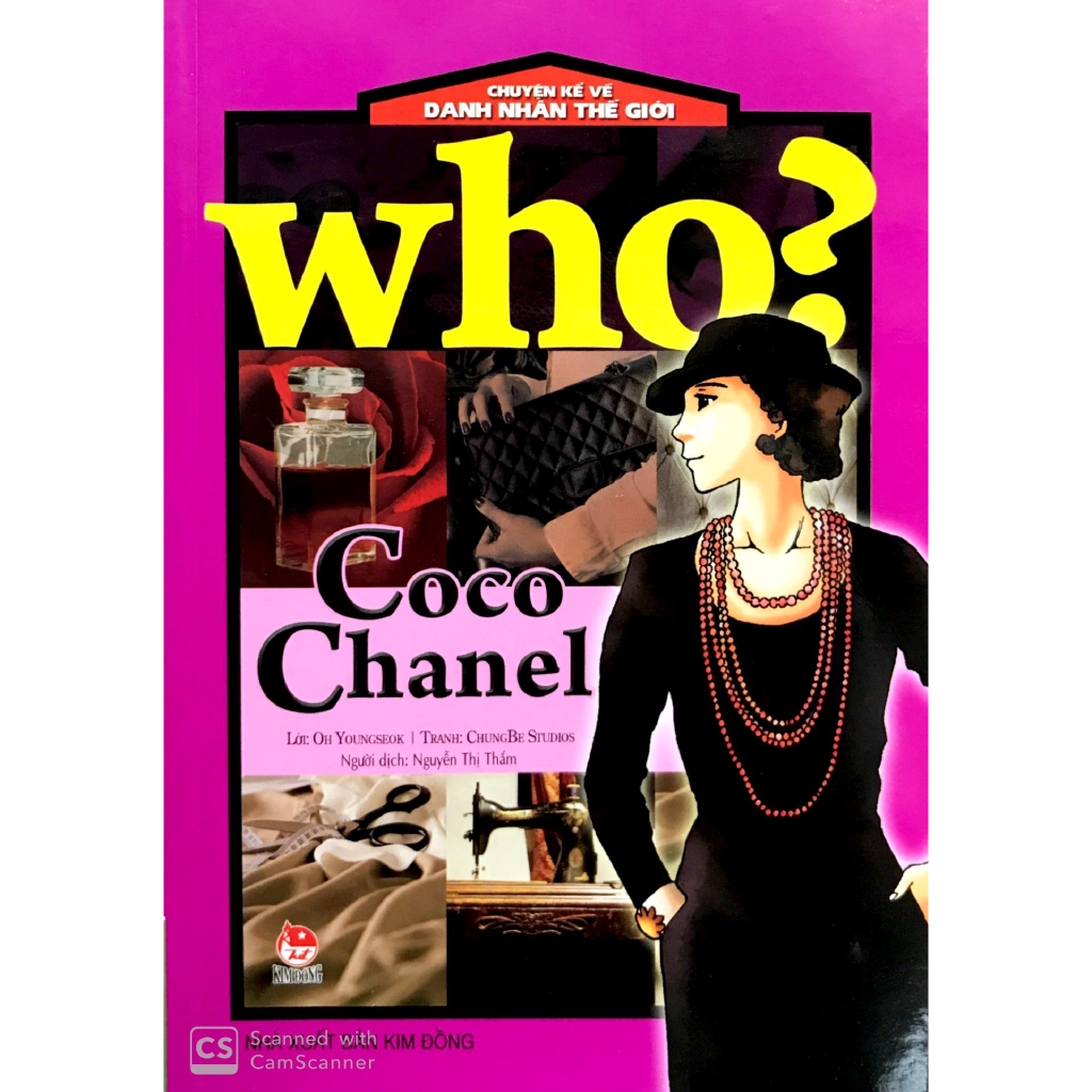 Sách - Who? Chuyện Kể Về Danh Nhân Thế Giới: Coco Chanel (Tái Bản 2019)