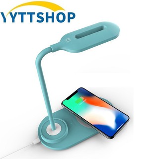 Đèn Bàn 2 Trong 1 Không Dây Tích Hợp Công Tắc Bật/Tắt 3 Chế Độ