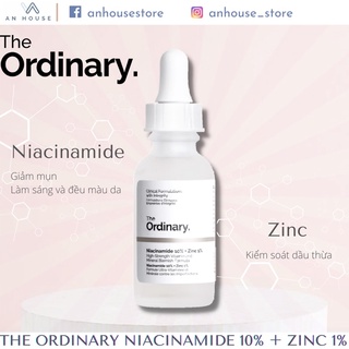 Tinh chất Niacinamide 10% + Zinc 1% The Ordinary