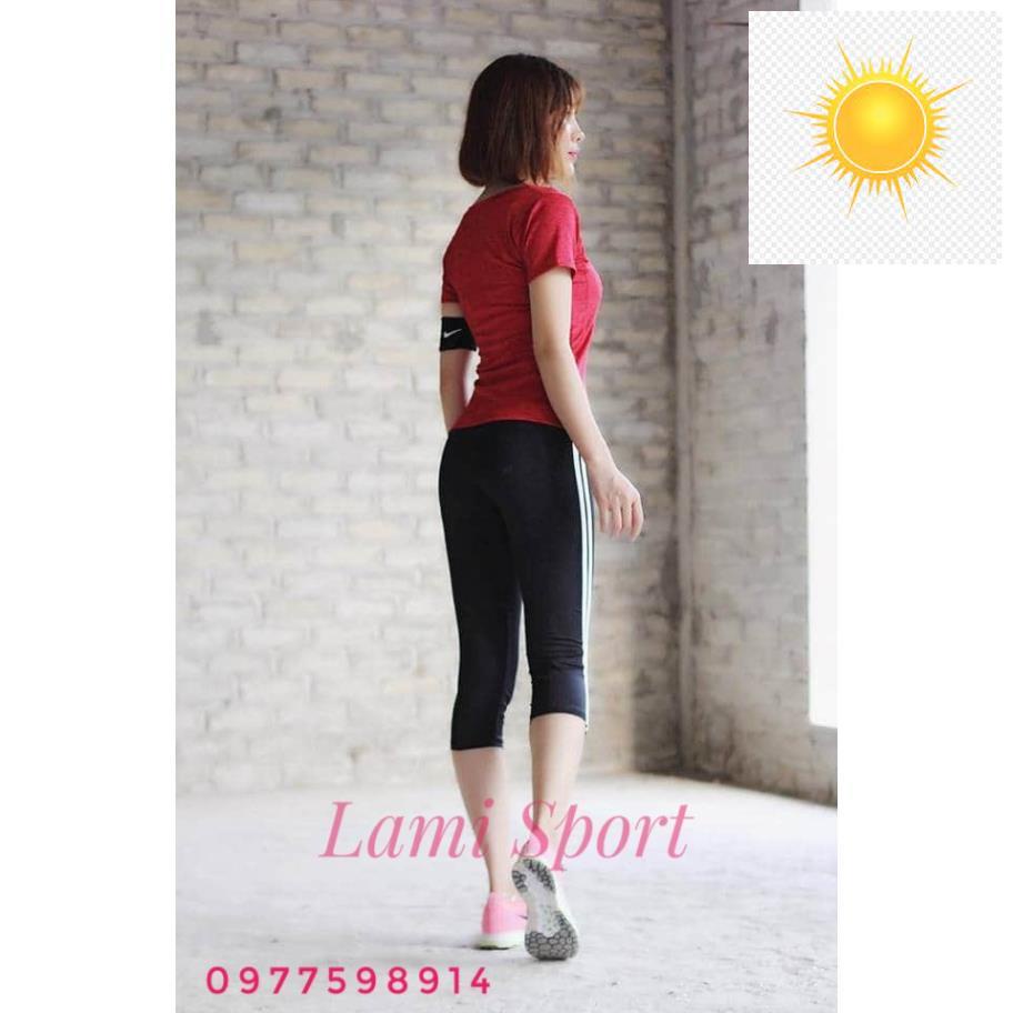 ️🎤️🎤️ bộ quần áo đồ tập gym yoga zumba aerobic nữ vải thun co giãn VNXK đẹp ️🎤